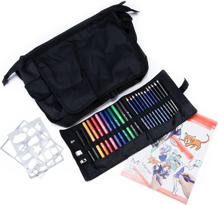 Royal &amp; Langnickel Manga Satchel Umhängetasche mit Manga-Atelierset, Manga