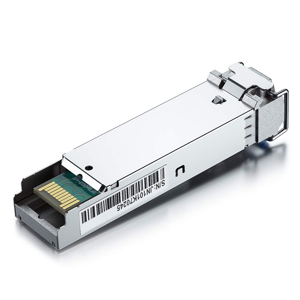[2 Stück] 1G SFP LX Singlemode Mini Gbic Modul, 1000Base-LX LC Transceiver Kompatibel für Cisco GLC-