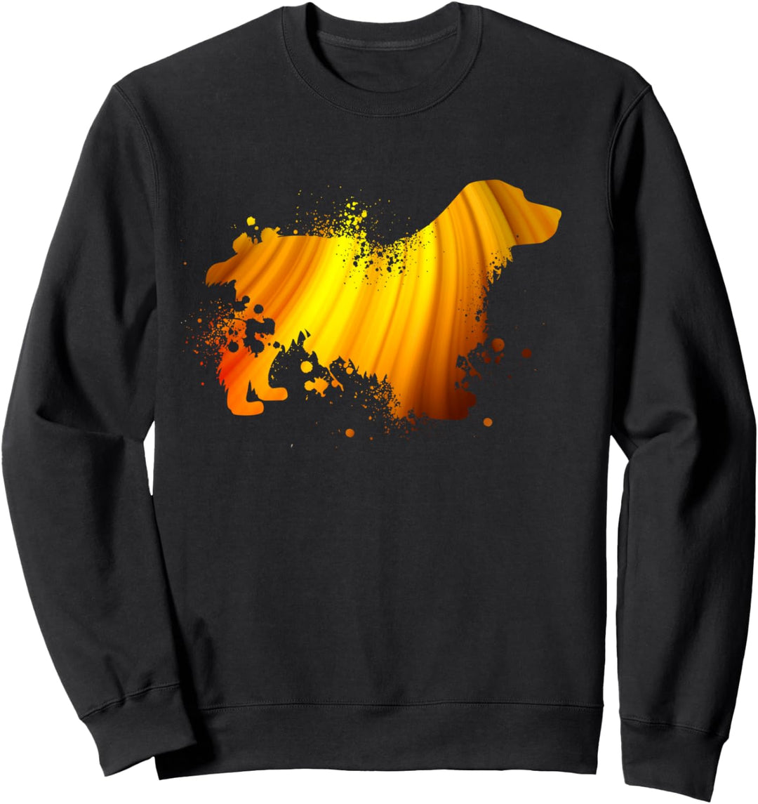 Englischer Cocker Spaniel | Hund Silhouette | Cocker Spaniel Sweatshirt