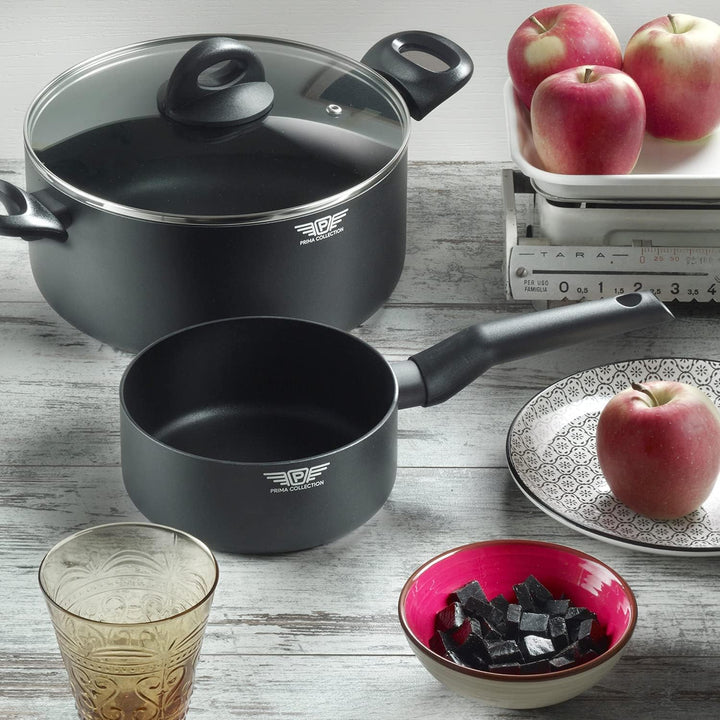 Pintinox Prima Collection Black Grillrost, Aluminium, Induktion, antihaftbeschichtet, 26 x 26 cm