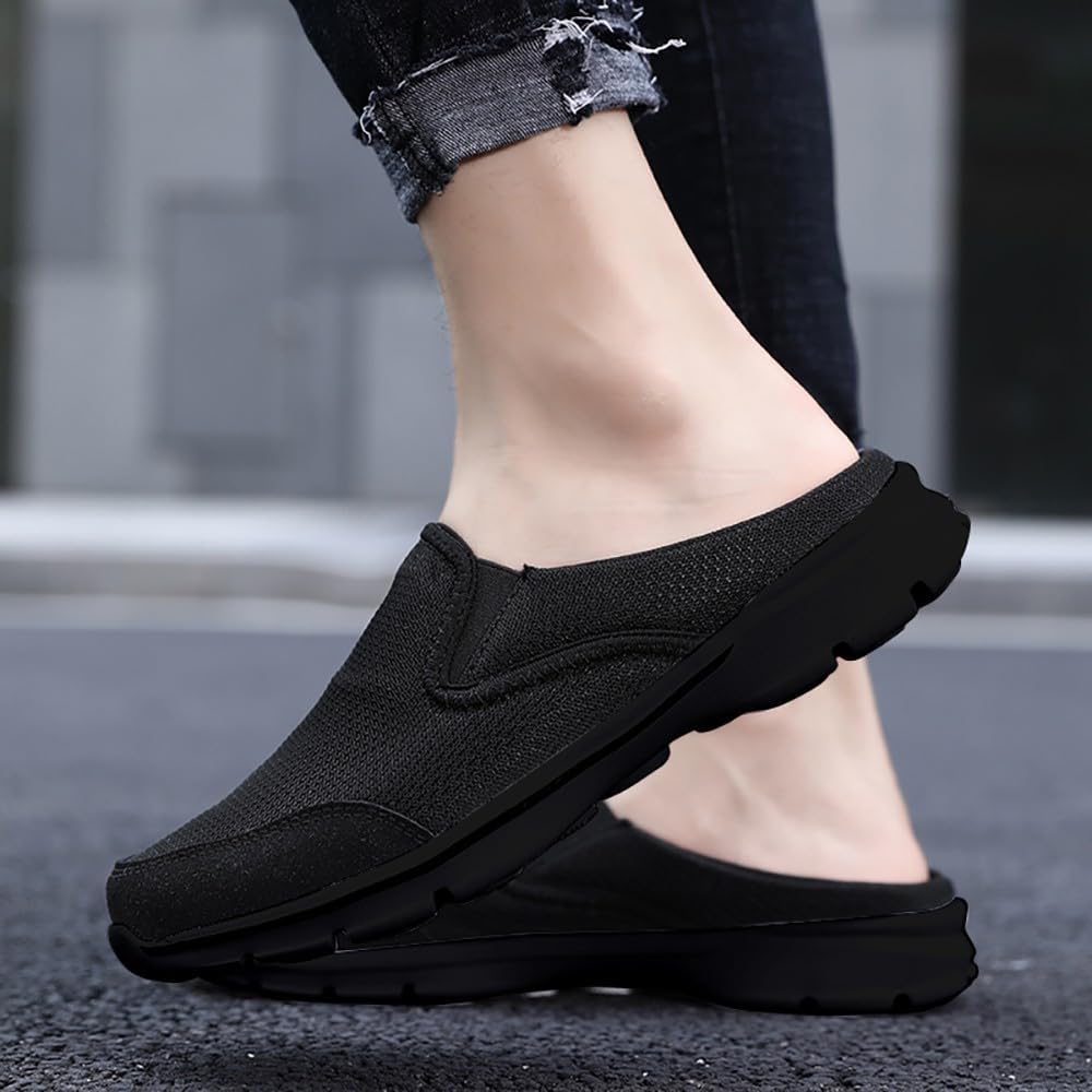 Sisttke Hausschuhe Damen Herren Clogs Slip On Pantoffeln Sommer Outdoor Atmungsaktiv Bequeme Gartens