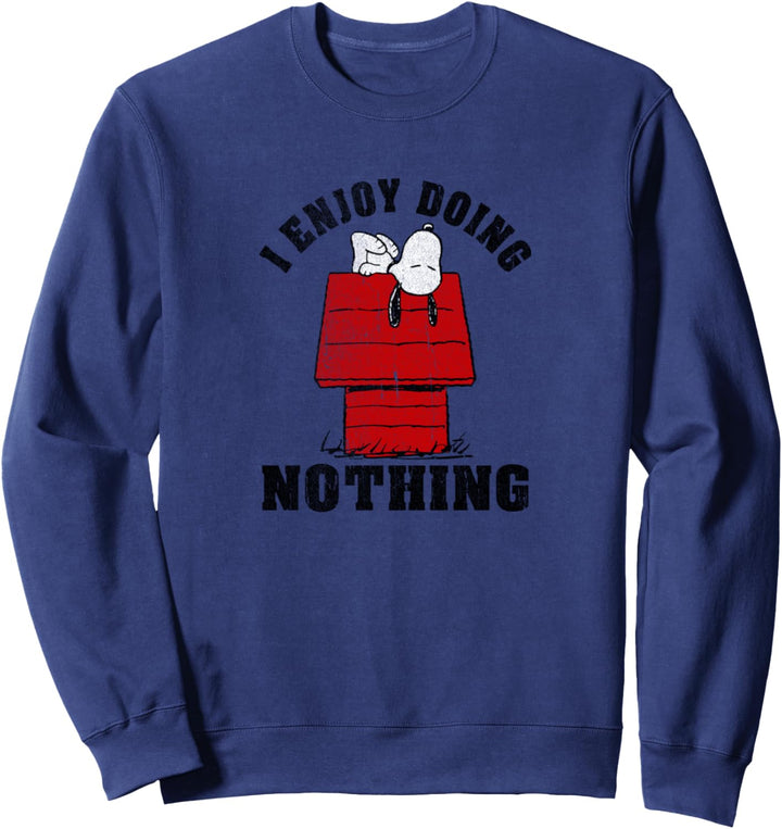 Peanuts Snoopy Ich geniesse Nichtstun Sweatshirt