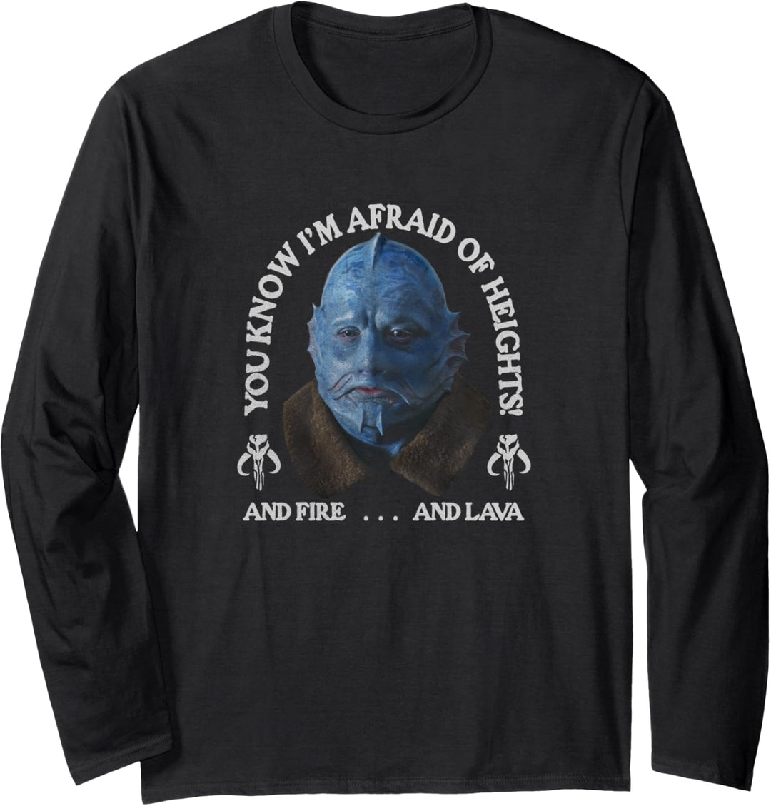 Star Wars: The Mandalorian Mythrol I'm Afraid Langarmshirt