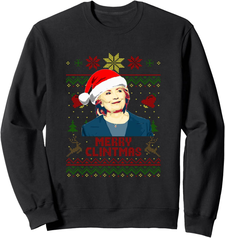 Frohe Weihnachten Hillary Clinton Sweatshirt