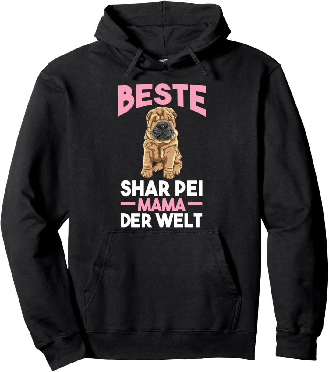 Shar Pei Shar Pei Mama Pullover Hoodie