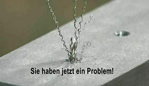 VHM Gewindebohrerausbohrer M3-M12 Ausbohren von gebrochenen HSS/E Gewindebohrer, Grösse: M4, M4
