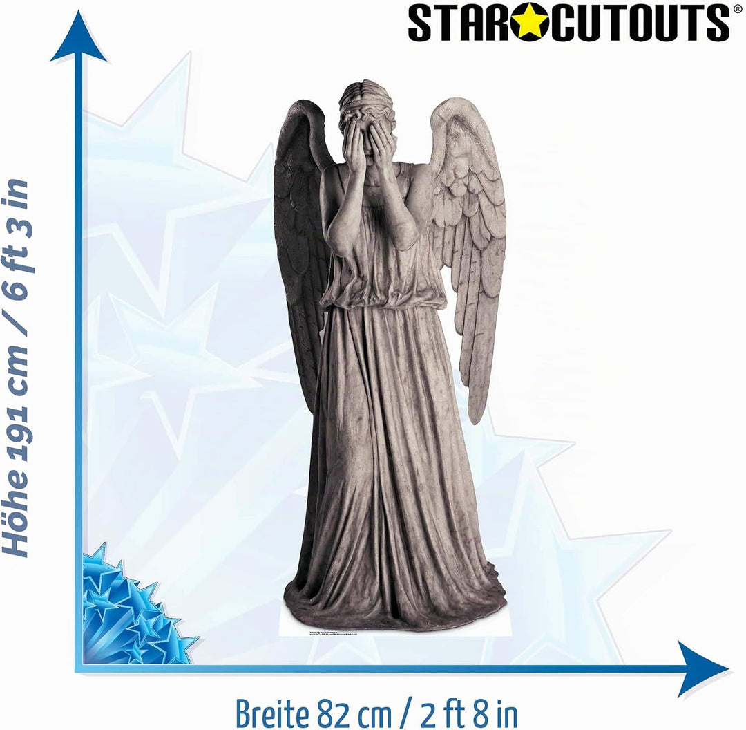 Star Cutouts Pappaufsteller von Weeping Angel Blink Angel