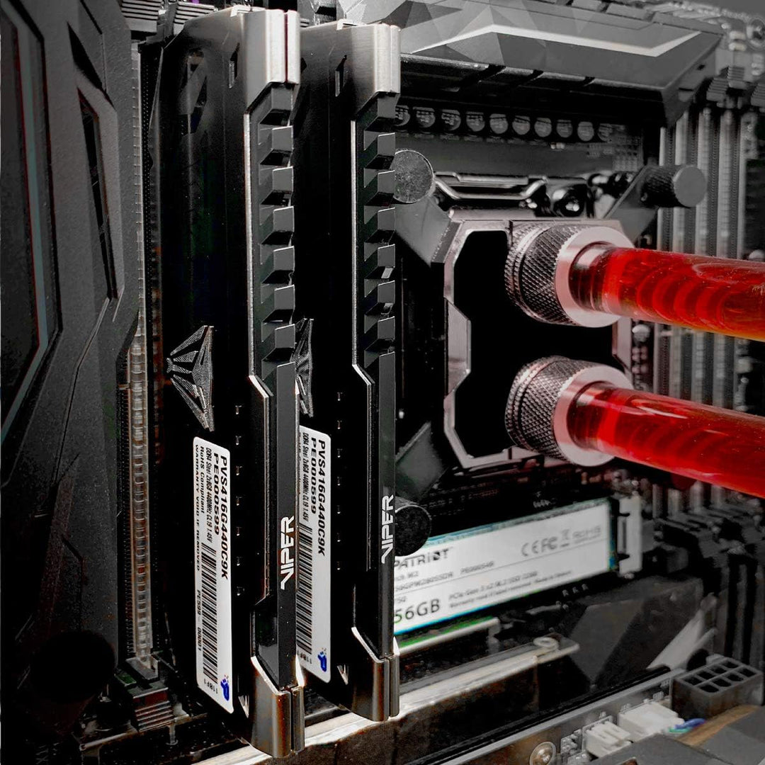 Patriot Viper Steel DDR4 32GB (2 x 16GB) 3600MHz Doppel-Sets 32 GB (2x16GB), Doppel-Sets 32 GB (2x16
