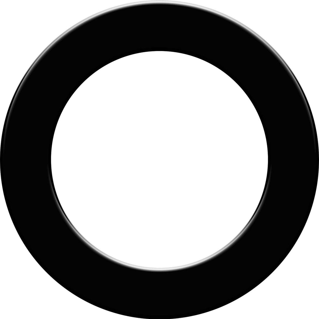 Dartboard Surround Schwarz, Schwarz