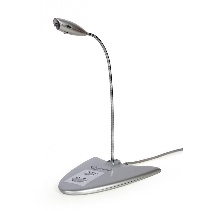 GEMBIRD USB 2.0-Tischmikrofon mit integrierter Soundkarte
