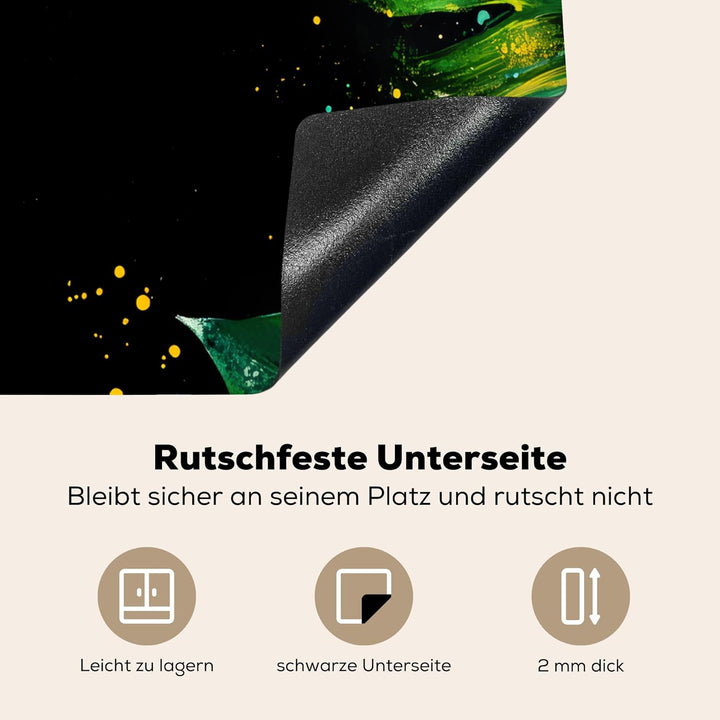 KitchenYeah© Herdabdeckplatte 59x51 cm Einteilig Abdeckplatten Cerankochfeld Abdeckung Ceranfeld Her