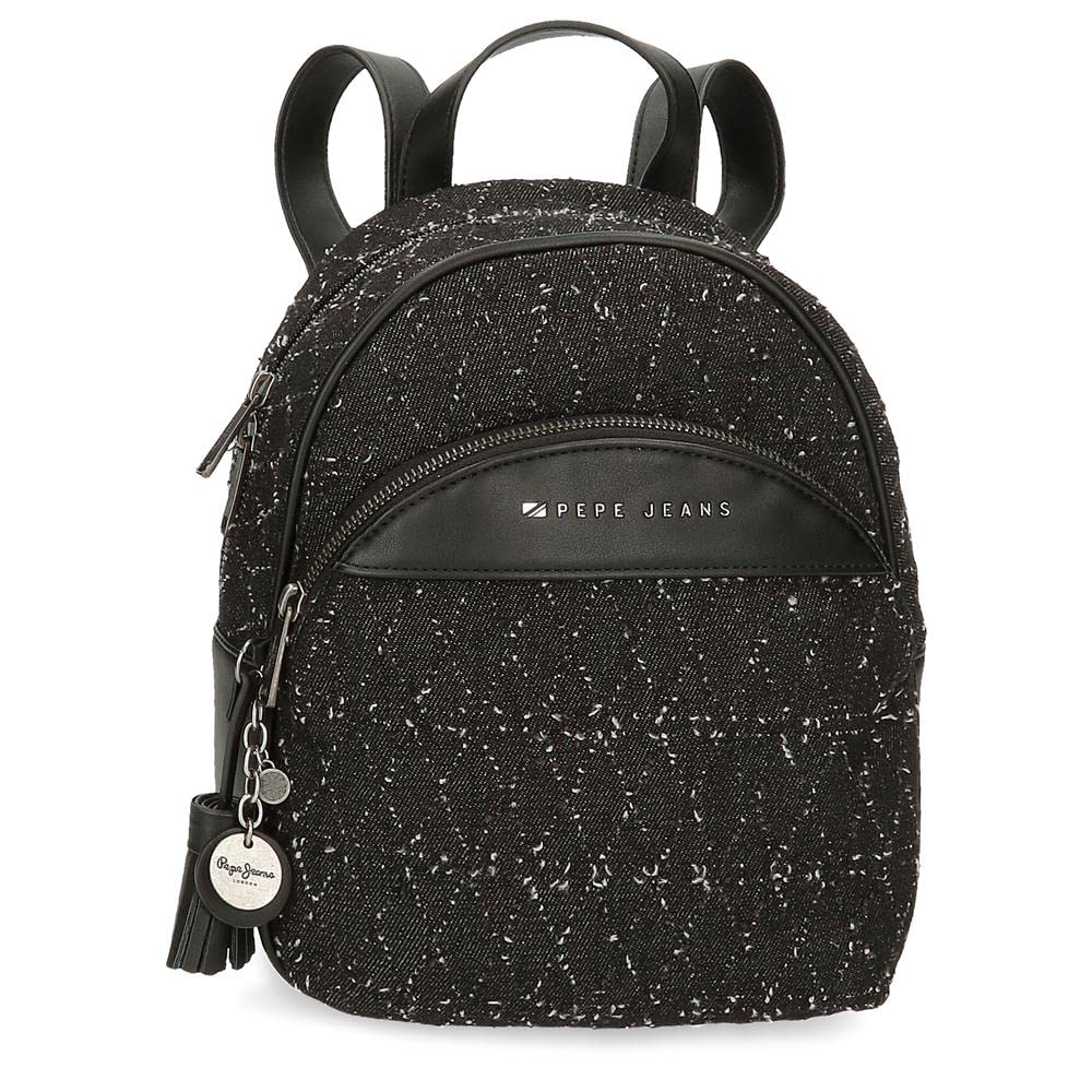 Pepe Jeans Daila Geldbörse schwarz Baumwolle, Polyester und PU. Tasche, Tasche