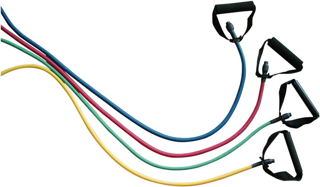 Sport-Tec Fitness Tube, 10er Set mittel - grün, mittel - grün