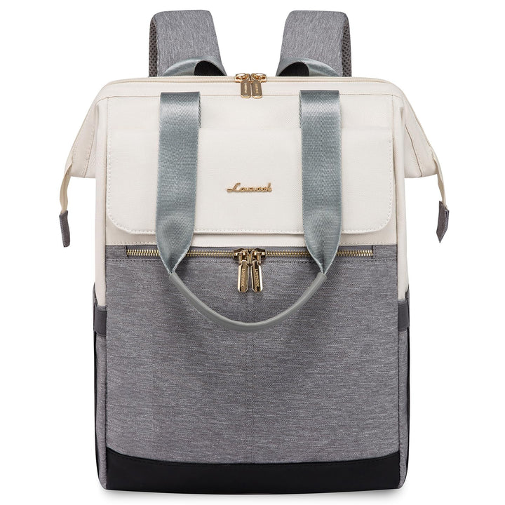 LOVEVOOK Damen Rucksack Modern, Laptop Schulrucksack Wasserdicht, Schultasche Teenager Backpack Wome