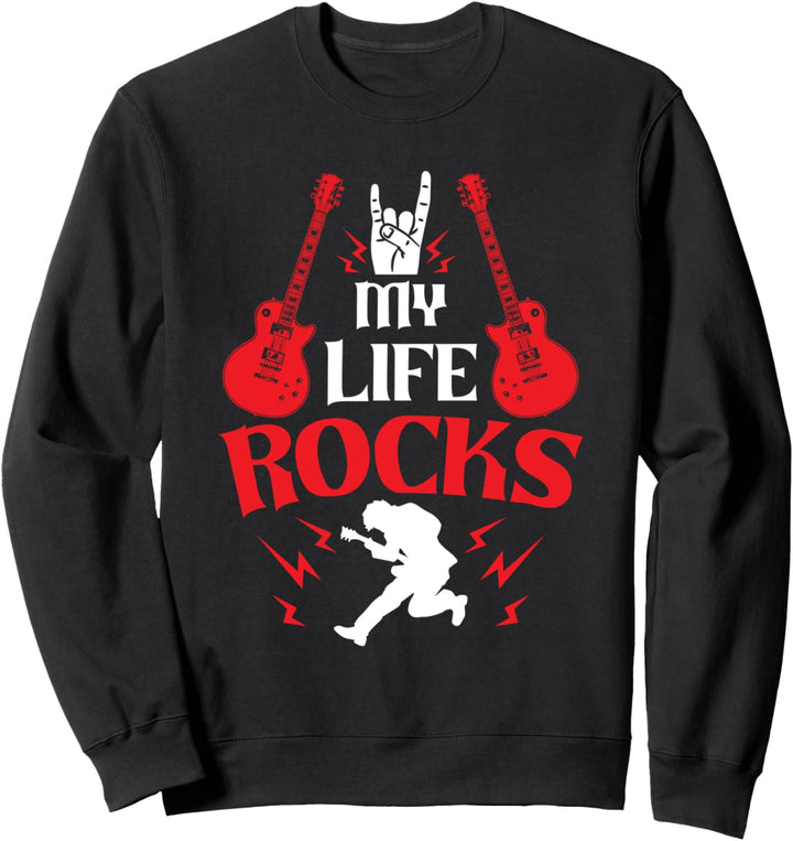Elektro Gitarren Geschenk Gitarristen &amp; Gitarrenspieler Sweatshirt