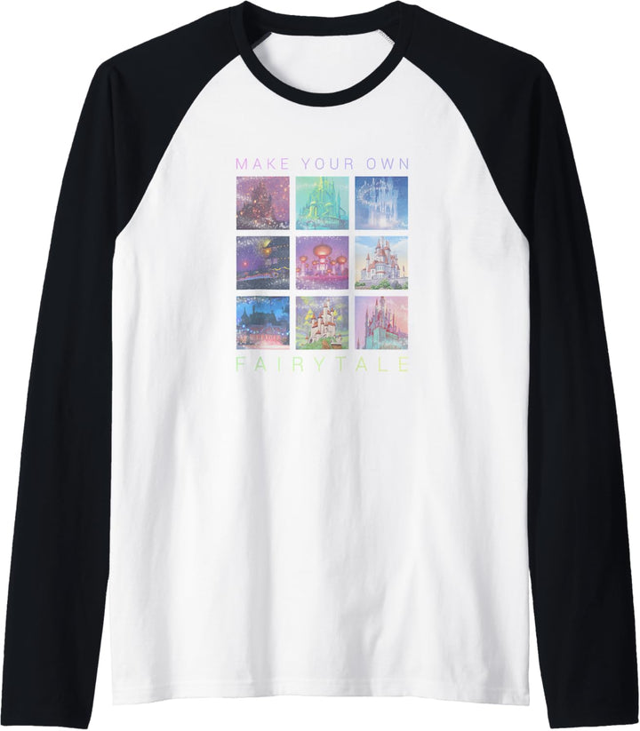 Disney Princess Castles Make Your Own Fairytale Raglan