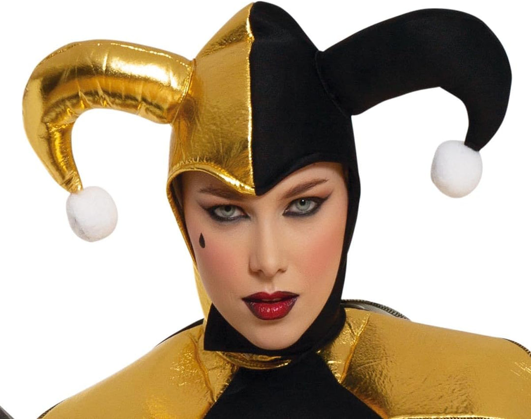 FIESTAS GUIRCA, S.L. Goldenes Harlekin-Kostüm für Damen, S