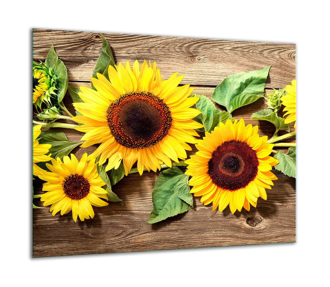 TMK ArtDeko Herdabdeckplatte 1 Teilig 60x52 cm - Spritzschutz Herdabdeckung – Herdschutz aus Sicherh
