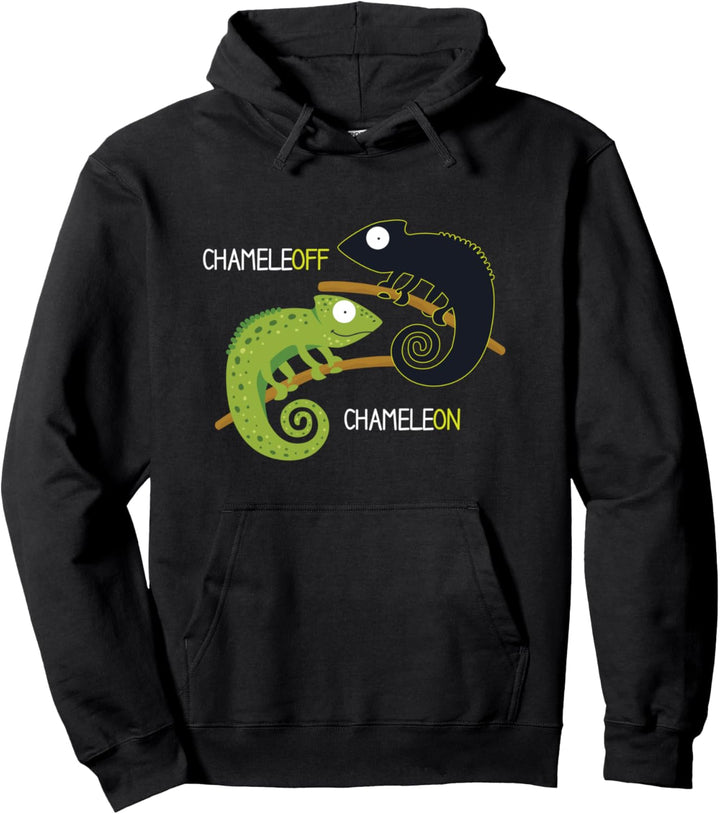 Chameleon Chameleoff I Reptil Echse Terrarium Haustier Pullover Hoodie