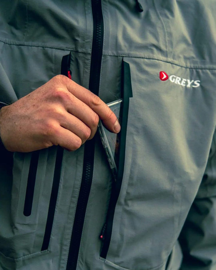 Greys Tail Watjacke Grösse M-XXL XXL Grau, XXL Grau