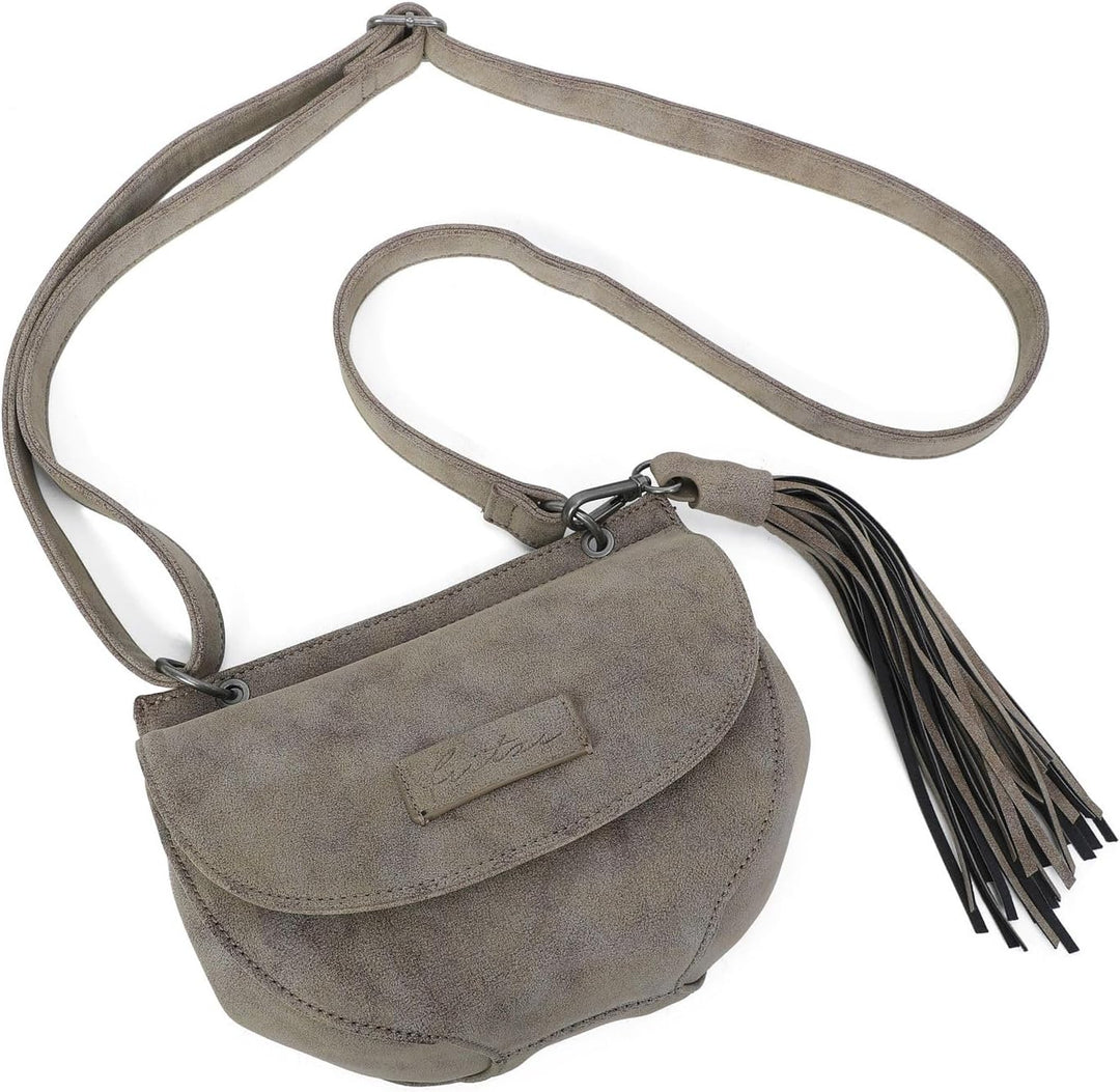 Fritzi aus Preussen Damen Fritzi43 Cross Vintag 459 Old Wood Umhängetasche, One Size