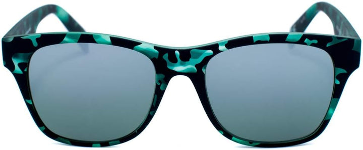 Italia Independent Unisex-Erwachsene 0901-152-000 Sonnenbrille, Mehrfarbig (Verde/Negro), 52.0