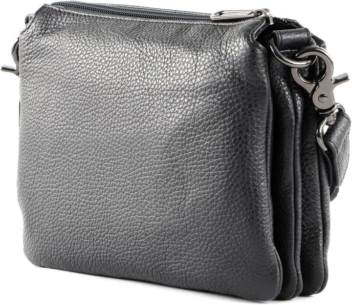 Mandarina Duck Damen Mellow Leather POCHETS Schwarz, Schwarz