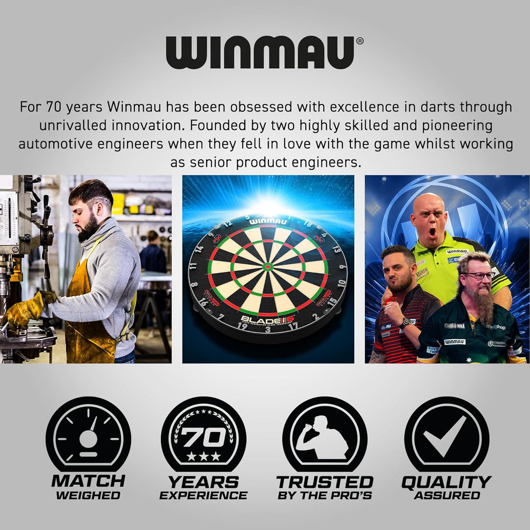 Winmau Foxfire Profi Wolfram Steeltip Dartpfeile Set mit Flights und Schäfte 21g, 21g
