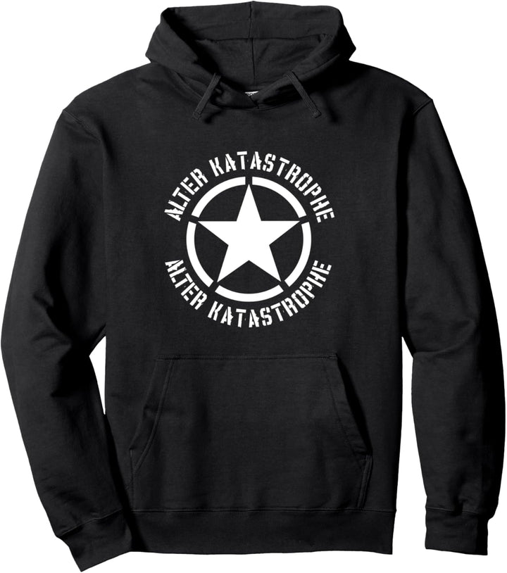Alter Katastrophe US Army Star Steel Stencil Pullover Hoodie