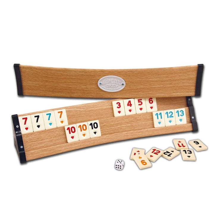 Star 1010631, Rummy curved, Romme, Okey Set oval, aus Kunststoff
