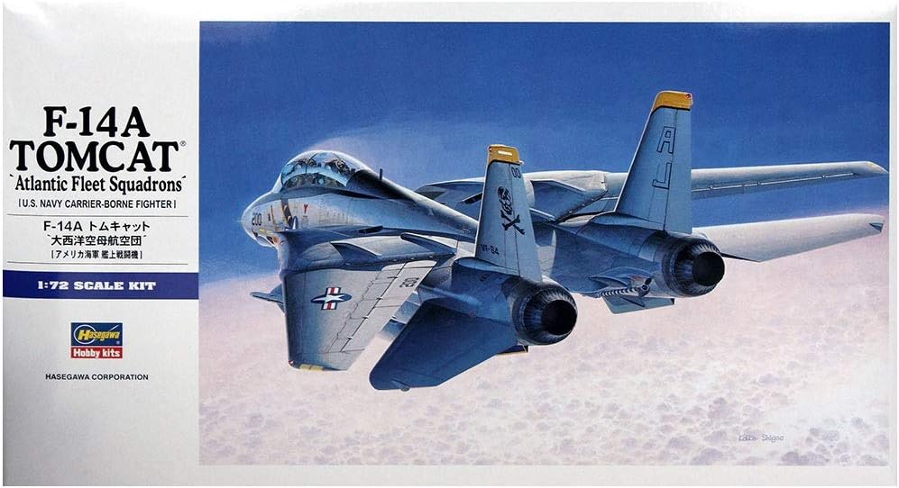 Hasegawa 1:72 - (00544) F-14A Tomcat (Atlantic F.S.) - H-E14