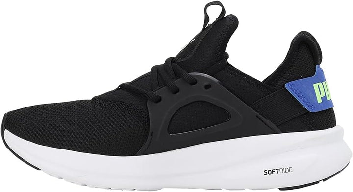 PUMA Unisex Softride Enzo Evo Better Remix Laufschuhe 44 EU Schwarz Weiss, 44 EU Schwarz Weiss