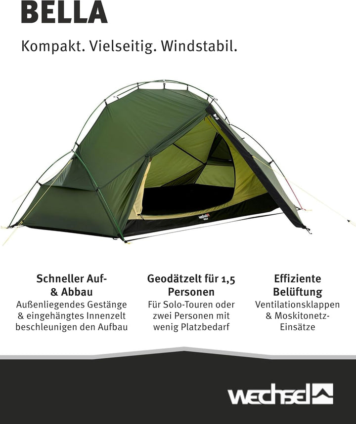 Wechsel Bella Zelt grün