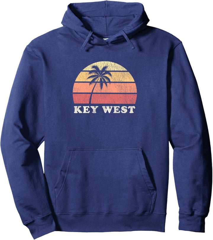Key West FL Vintage 70er Jahre Retro Throwback Design Pullover Hoodie