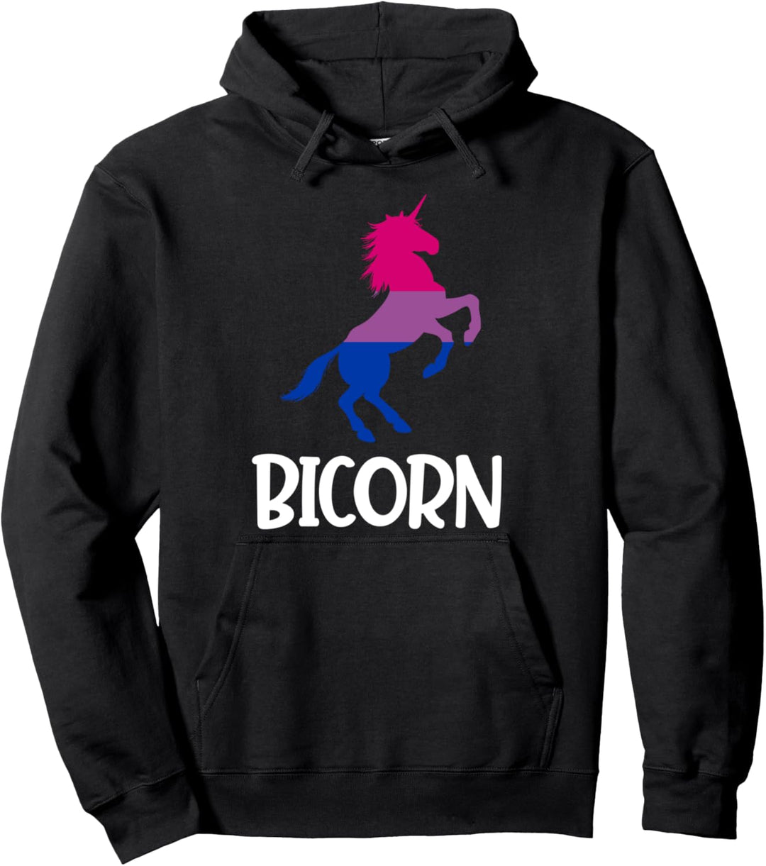 bicorn Bisexual Pullover Hoodie