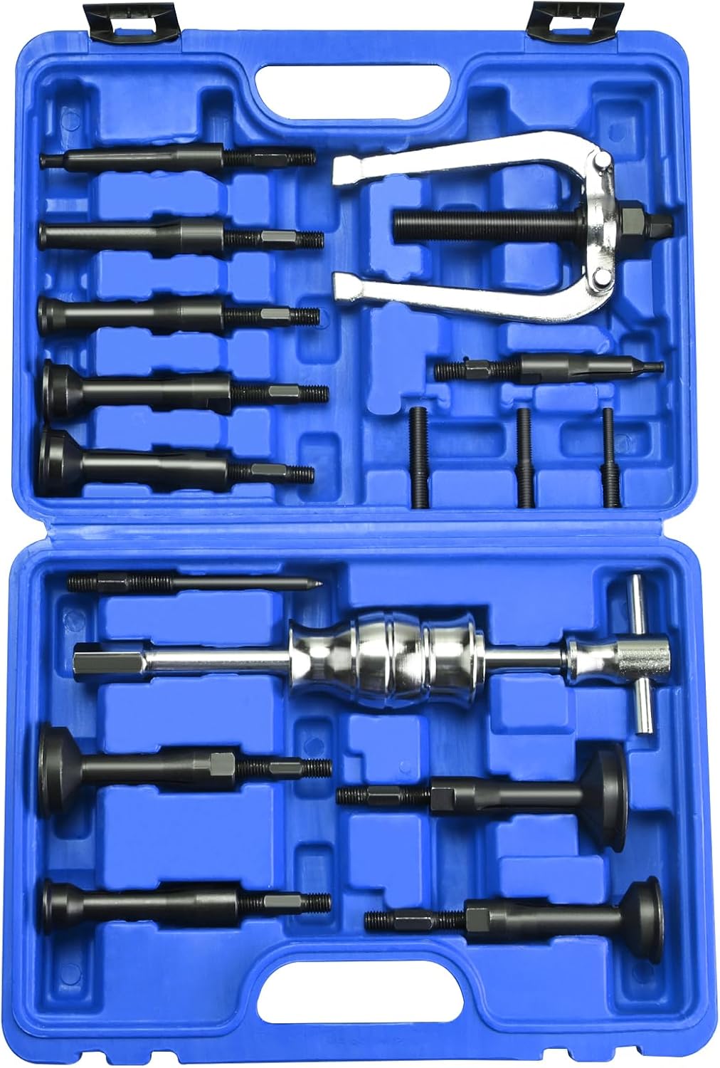 BOOMSTART 16tlg Innenlager Abzieher Innenabzieher Set, 5-58mm Lager Innenabzieher Set, Kugellager La