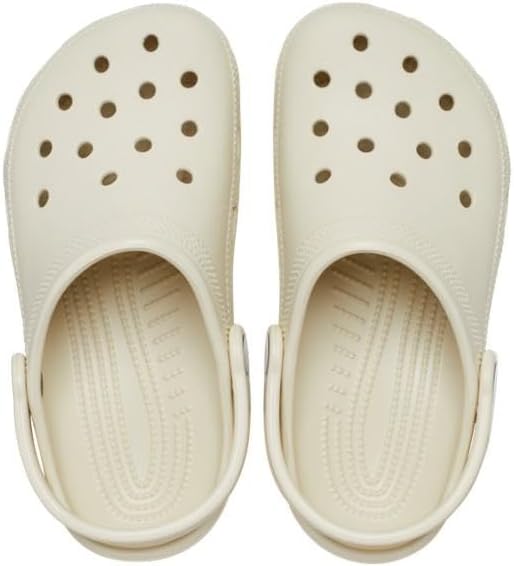Crocs Unisex Kids Classic Clog K Clog 34/35 EU Bone, 34/35 EU Bone