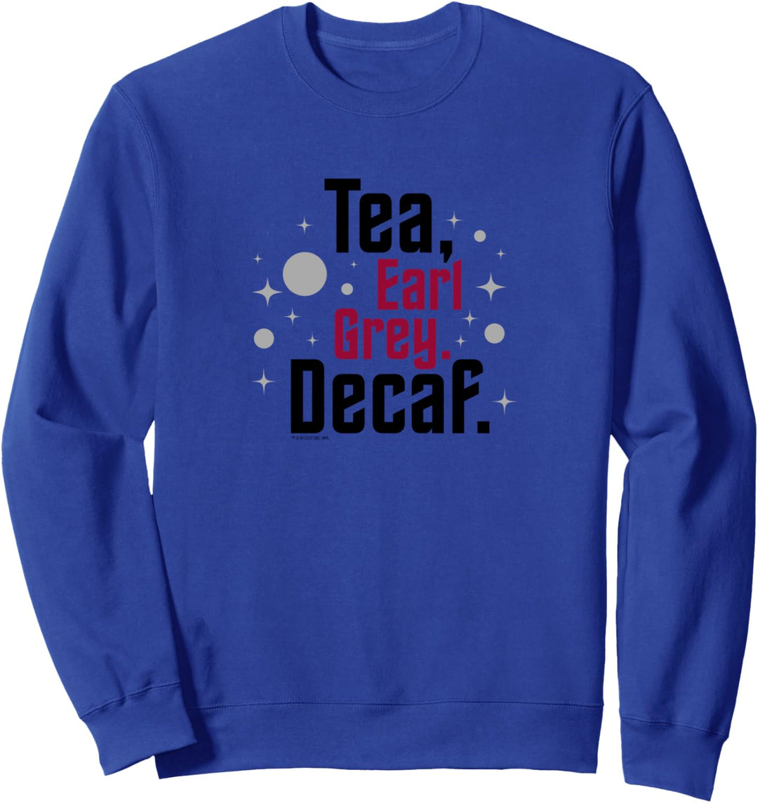 Star Trek Picard Earl Grey Decaf Sweatshirt