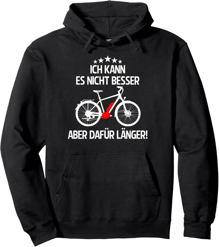 E-Bike Radfahrer Geschenk eMTB Ebike Pedelec Elektrofahrrad Pullover Hoodie