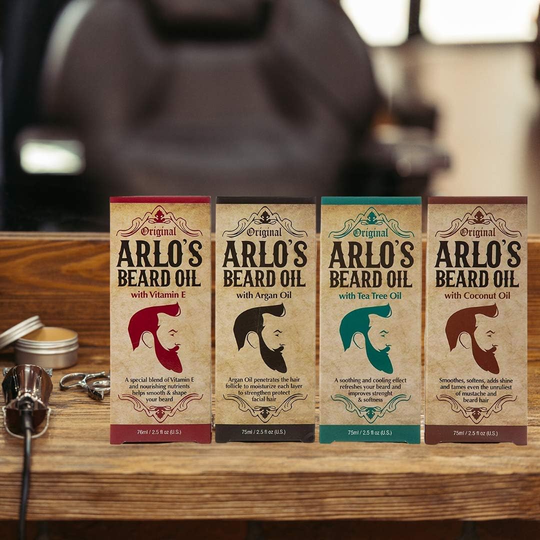 Arlo's Pro Growth Castor Bart Öl, 75 ml