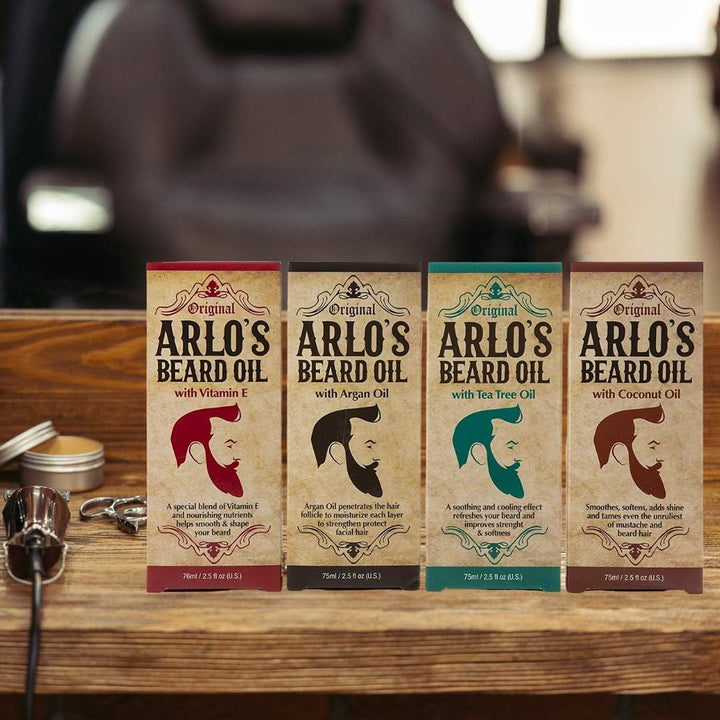 Arlo's Pro Growth Castor Bart Öl, 75 ml