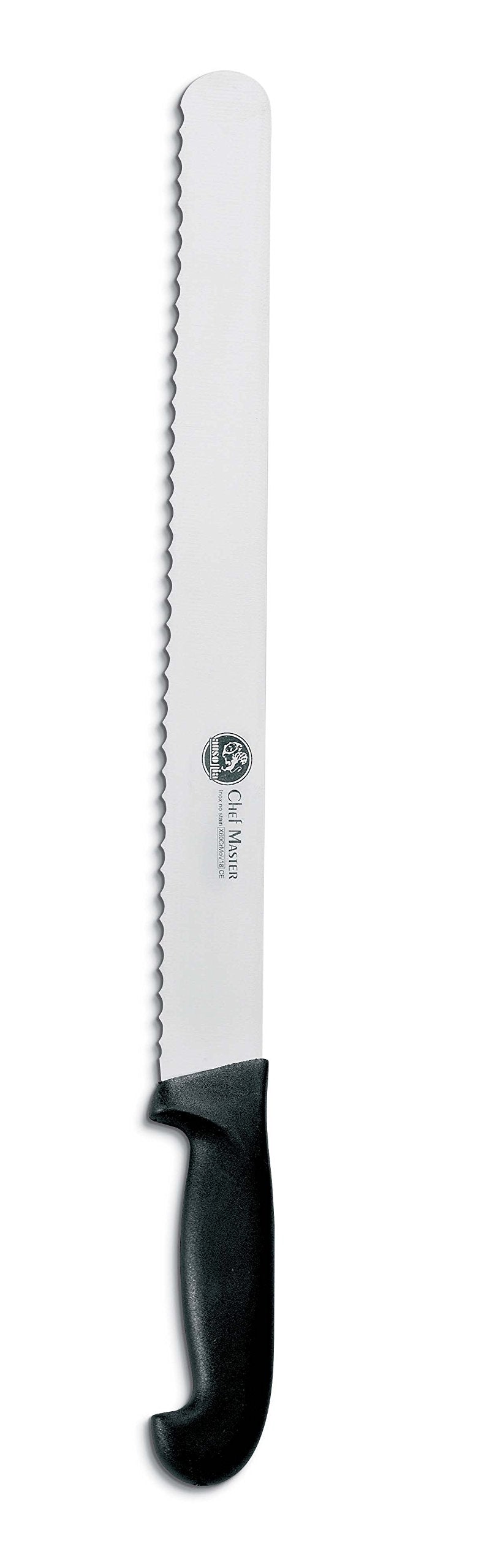 AUSONIA - 67476 KONDITORMESSER KONDITORSAGE KUCHENMESSER TORTENMESSER WELLENSCHLIFF MIT GEZAHNTER KL