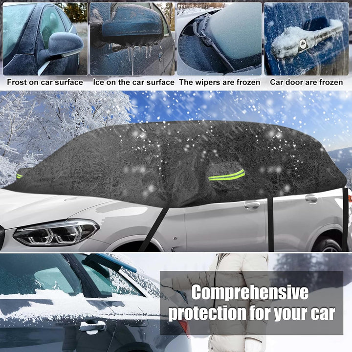 Halbe Autoabdeckung Ersatz für BMW X3 E83 F25 G01 2004-2024, Softtop Dachschutz Autoabdeckung Wasser