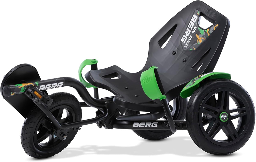 BERG Pedal-Gokart Street-X Venom | KinderFahrzeug, Tretfahrzeug mit hohem Sicherheitsstandard, Kinde