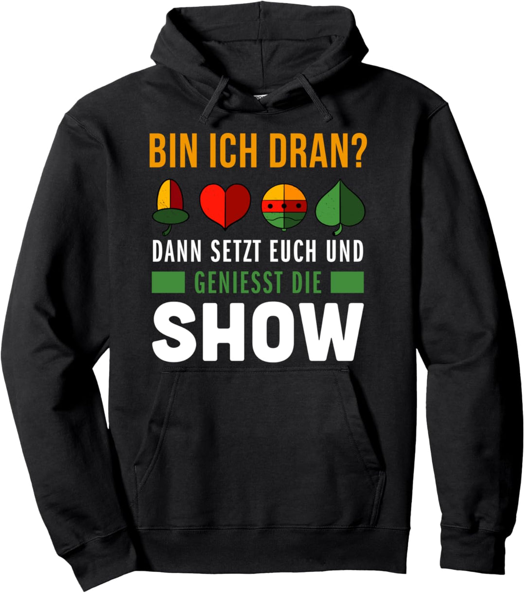 Lustiges Schafkopf Kartenspiel Schafkopfer Pullover Hoodie