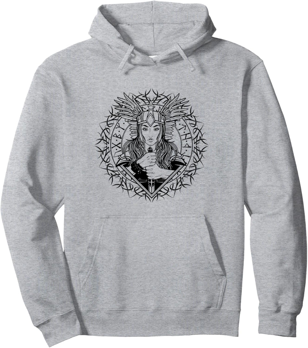 Walküre, Wikinger, Walhalla, Nordische Mythologie Pullover Hoodie