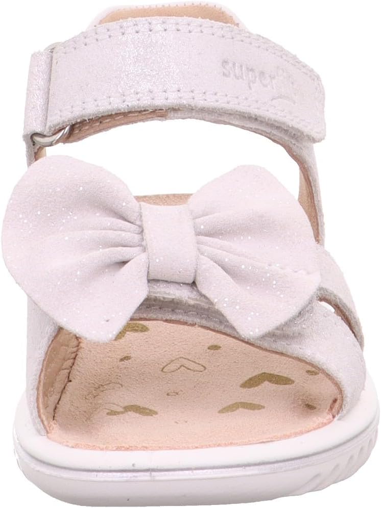 Superfit Mädchen SparkleSandale 33 EU Weiss 1000, 33 EU Weiss 1000