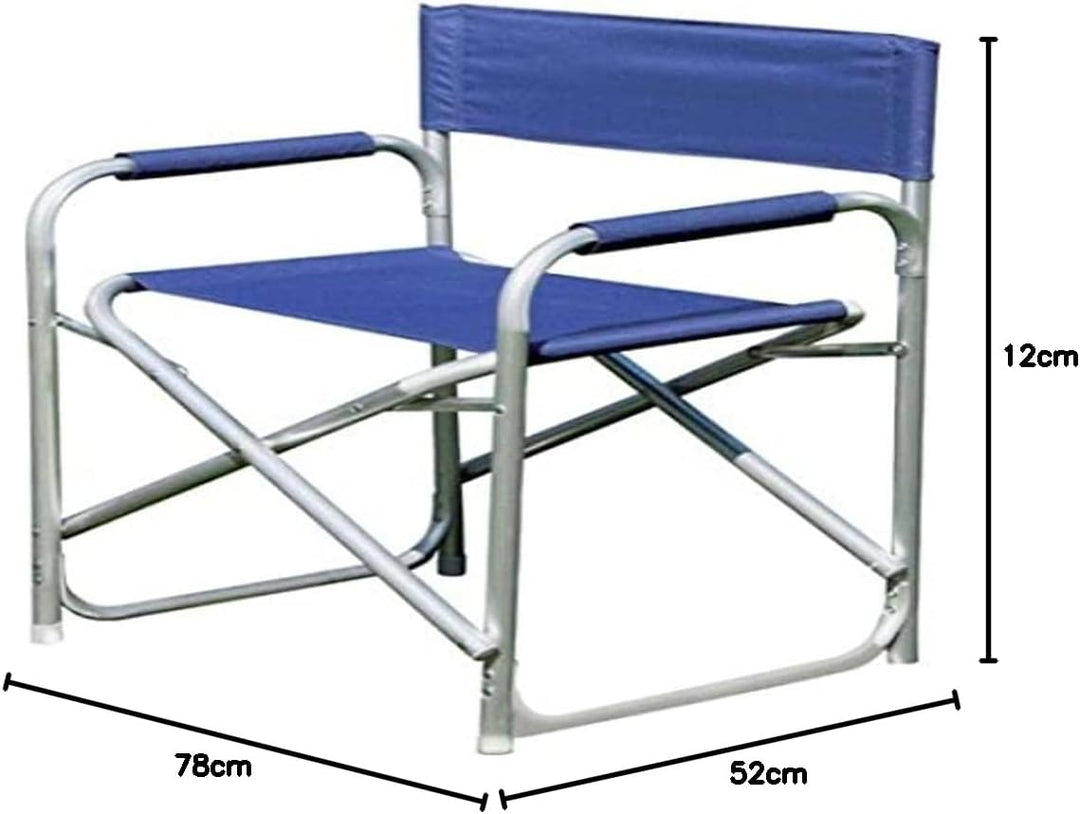 Direktor-Stuhl Stoff Rohrmotor aus Aluminium und PVC PLAYA Polyester