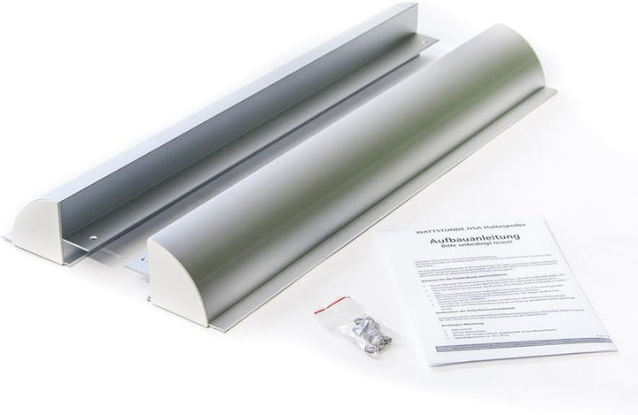 WATTSTUNDE SOLA Mono 160W Wohnmobil Solaranlage Komplett-Set, Victron MPPT Laderegler, Monokristalli