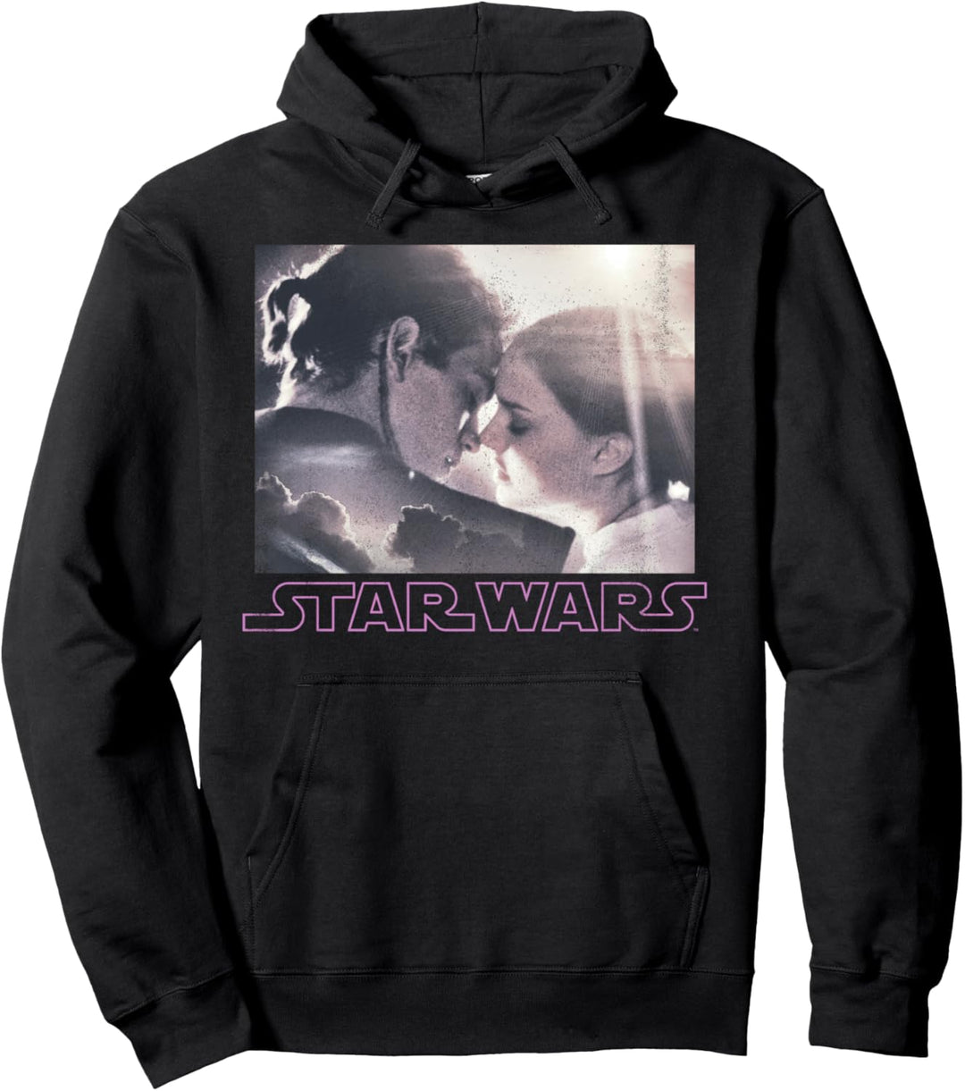 Star Wars Padme & Anakin Kiss Portrait Pullover Hoodie